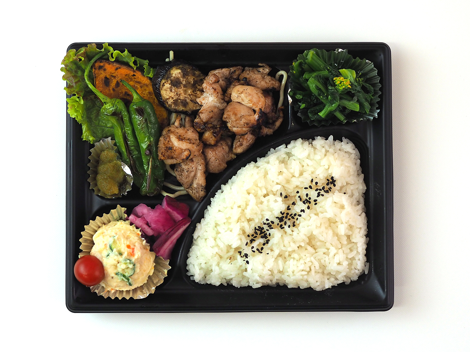 福知山産鶏もも肉の炭火焼き弁当