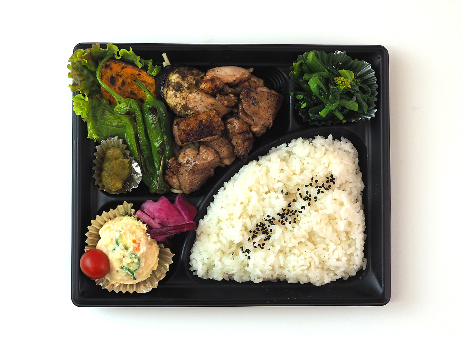 京丹波地鶏の炭火焼き弁当