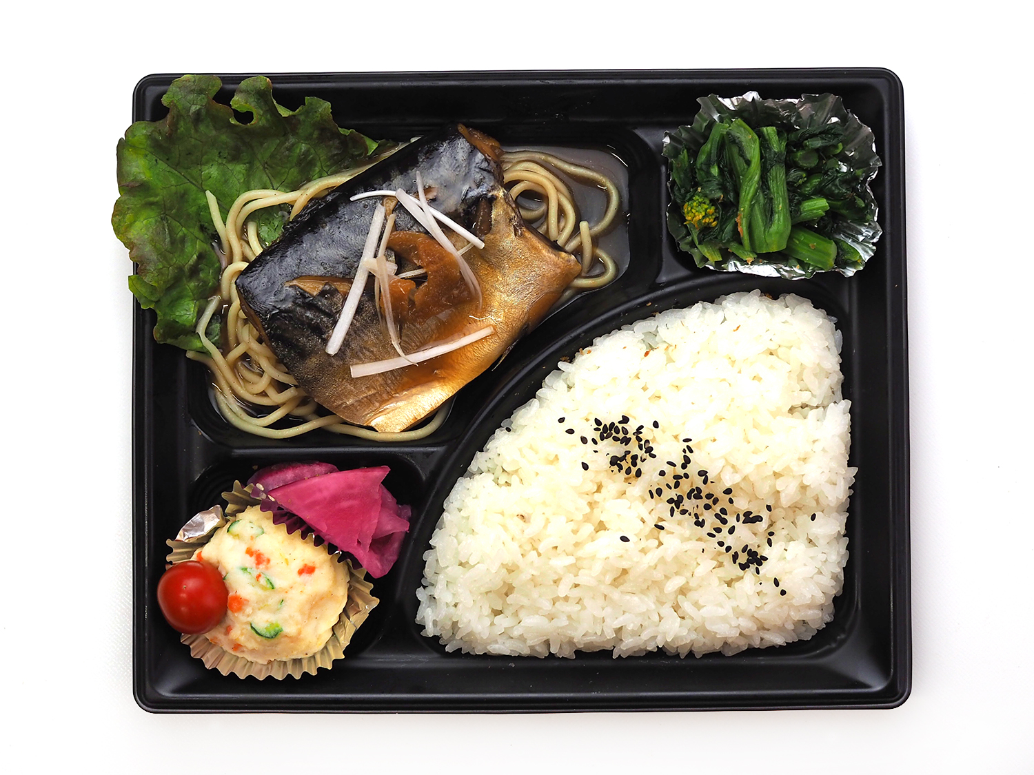 鯖の味噌煮込み弁当